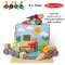 บล๊อกไม้ ตัวต่อ ชิ้นใหญ่ รุ่นรถ Blockables Vehicles Play Set รุ่น 50277 ยี่ห้อ Melissa & Doug