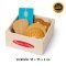 ของเล่นทำอาหาร หมวดหมู่อาหาร คาร์โบไฮเดรต Wooden Food Groups Play Set Grains รุ่น 95210  ยี่ห้อ Melissa & Doug
