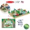 ชุดเล่นรถไฟ พับเก็บได้ Take-Along Railroad รุ่น 30140  ยี่ห้อ Melissa & Doug