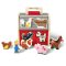 บล๊อกหยอดรูปสัตว์ฟาร์ม มีหูหิ้ว Take-Along Sorting Barn รุ่น 30149  ยี่ห้อ Melissa & Doug