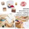 ชุดแสตมป์พร้อมหมึก non-toxic รุ่นยานพหนะ Deluxe Wooden Stamp Set - Vehicles รุ่น 31901  ยี่ห้อ Melissa & Doug