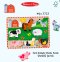 จิ๊กซอว์ พัซเซิลชิ้นใหญ่ รุ่นฟาร์ม  Farm Animals Chunky Puzzle - 8 Pieces รุ่น 3723 ยี่ห้อ Melissa & Doug