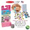 สมุดกิจกรรม + สติ๊กเกอร์รีฟิล ตีมรวมสิ่งที่ชอบ Mini Activity Pad & Refill Stickers Favorite Things รุ่น 50296 ยี่ห้อ Melissa & Doug