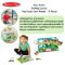 พัซเซิลไม้หมุดจับ มีตุ่ม รุ่นฟาร์ม  Farm Wooden Peg Puzzle - 8 pcs รุ่น 9050 ยี่ห้อ Melissa & Doug