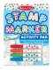 ชุดปากกาหัวแสตมป์ สีน้ำเงิน Stamp Marker Activity Pad รุ่น 2422 ยี่ห้อ Blue Melissa & Doug (นำเข้า USA)