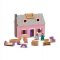 ชุดบ้านตุ๊กตา Fold & Go Dollhouse รุ่น 3701 ยี่ห้อ Melissa & Doug (นำเข้า USA)