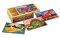 พัชเซิลรูปไดโนเสาร์ 12 ชิ้น 4 ลาย Wooden Jigsaw Puzzle in a Box - 12 Pcs Dinosaurs รุ่น 3791 ยี่ห้อ Melissa & Doug (นำเข้า USA)