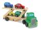 ชุดรถยกแบบโยกขึ้นโยกลง Car Carrier รุ่น 4096 ยี่ห้อ Melissa & Doug (นำเข้า USA)