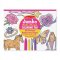 ชุดสมุดระบายสีจั้มโบ้ รุ่นเด็กผู้หญิง Jumbo coloring pad - pink รุ่น 4225 ยี่ห้อ Melissa & Doug  (นำเข้า USA)