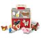 ชุดบล๊อกหยอดรุ่นฟาร์มแบบพกพาTake-Along Sorting Barn รุ่น 30149 ยี่ห้อ Melissa & Doug (นำเข้า USA) 