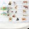ชุดตัวติดผนังลอยน้ำได้ รุ่นสัตว์ Tub Stickables - Wild Animals Soft Shapes Bath Toy รุ่น 31404 ยี่ห้อ Melissa & Doug (นำเข้า USA)