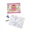 ชุดสมุดระบายสีจั้มโบ้ รุ่นเด็กผู้หญิง Jumbo coloring pad - pink รุ่น 4225 ยี่ห้อ Melissa & Doug  (นำเข้า USA)