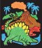 ชุดสมุดระบายสีขนาดพกพารูปไดโนเสาร์ Magic Velvet Dinosaur รุ่น 5396 ยี่ห้อ Melissa & Doug (นำเข้า USA)