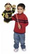 ชุดหุ่นมือผ้าแบบมีไม้บังคับ รุ่นนักดับเพลิง Firefighter Stick Puppet รุ่น 2552 ยี่ห้อ Melissa & Doug (นำเข้า USA)