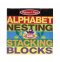  บล๊อคกระดาษแข็งรูปตัวอักษร A-Z Alphabet Nesting and Stacking Blocks รุ่น 2782 ยี่ห้อ Melissa & Doug (นำเข้า USA)