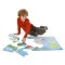 จิ๊กซอกระดาษ 33 ชิ้น รุ่นแผนที่โลก Floor Puzzle World Map 33 pc รุ่น 446 ยี่ห้อ Melissa & Doug  (นำเข้า USA)