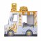 ชุดบ้านกระดาษ รุ่นรถขายไอติมและรถขายพิซซ่า Food Truck Playset รุ่น 5510 ยีห้อ Melissa & Doug (นำเข้า USA)