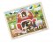 จิ๊กซอไม้ 24 ชิ้น รุ่นฟาร์ม Wooden Jigsaw Puzzle Barnyard 24pc รุ่น 9061 ยี่ห้อ Melissa & Doug (นำเข้า USA)