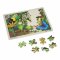 ชุดจิ๊กซอ 48 ชิ้น รุ่นสัตว์ป่า Wooden Jigsaw Puzzle Rain Forest 48 pc รุ่น 3803 ยี่ห้อ Melissa & Doug (นำเข้า USA)