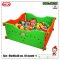 คอกกั้น บ่อบอล แบบเหลี่ยม แผ่นทึบ FENCE & BALL PIT (4แผ่น) รุ่น JM806-A ยี่ห้อ HAPPY BOX