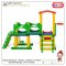 ชุดเซ็ทโดม+ทางเดิน+สไลด์+แป้นบาส+โกลฟุตบอล HAPPY PLAY SET C รุ่น JM731-C ยี่ห้อ HAPPY BOX