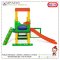 ชุดเซ็ทโดม+ทางเดิน+สไลด์+แป้นบาส+โกลฟุตบอล HAPPY PLAY SET C รุ่น JM731-C ยี่ห้อ HAPPY BOX
