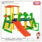 ชุดเซ็ทโดม+ทางเดิน+สไลด์+แป้นบาส+โกลฟุตบอล HAPPY PLAY SET C รุ่น JM731-C ยี่ห้อ HAPPY BOX