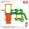 ชุดเซ็ทโดม+ทางเดิน+สไลด์+แป้นบาส+โกลฟุตบอล HAPPY PLAY SET C รุ่น JM731-C ยี่ห้อ HAPPY BOX