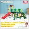 ชุดเซ็ทโดม+ทางเดิน+สไลด์+แป้นบาส+โกลฟุตบอล HAPPY PLAY SET C รุ่น JM731-C ยี่ห้อ HAPPY BOX