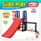 สไลด์เดอร์ PLAY SLIDE SOCCER SET สไลด์+แป้นบาส+โกล รุ่น JM705H ยี่ห้อ HAPPY BOX