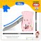 สไลด์เดอร์ เดี่ยว PLAY SLIDE รุ่น JM755-B ลายหมี Mini Bear สีชมพู ยี่ห้อ HAPPY BOX