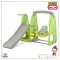 สไลด์เดอร์+ชิงช้า ZOO SLIDE SWING PLAY SET รุ่น JM751-G ลายยีราฟ Giraffidae สีเขียว ยี่ห้อ HAPPY BOX