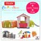 ชุดเซ็ทบ้านสไลด์ต่อคอก Edu Play House + ชุด Slider + คอก Happy + Connect สี PINK-VIOLET ยี่ห้อ EDU Play