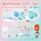 [ชุดเซ็ท 4 ชิ้น] อ่างอาบน้ำเด็ก Bathtime Gift Set (อ่าง-ตาข่าย-กระโถน-ฟองน้ำ) รุ่น S4-N3069 ยี่ห้อ NANNY