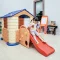 ชุดเซ็ทบ้านสไลด์ต่อคอก Edu Play House + ชุด Slider + คอก Happy + Connect สี BLUE ยี่ห้อ EDU Play