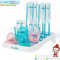 ที่คว่ำขวดนม ขนาดใหญ่ size L (แกนตั้ง 4x4 แถว คว่ำได้ 16 ขวด) Baby Bottle Drying รุ่น N215 ยี่ห้อ NANNY