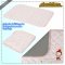 ผ้ารองกันเปื้อน ซับน้ำ รุ่น NEW BORN ขนาด 50x70 ซม. สำหรับวางบน PLAYPEN หรือ เตียงนอน ยี่ห้อ SuperSorber