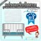 ผ้ารองกันเปื้อน ซับน้ำ รุ่น NEW BORN ขนาด 50x70 ซม. สำหรับวางบน PLAYPEN หรือ เตียงนอน ยี่ห้อ SuperSorber