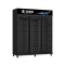 ตู้แช่เย็นมินิมาร์ท  Sanden 3 ประตู รุ่น YPC-1650 / YPC-1650/BK ขนาด 41.7Q สีดำ