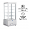 SANDEN ตู้แช่เย็นแบบกระจก 4 ด้าน / ตู้แช่เค้ก รุ่น SAG-0983 ขนาด 3.46Q