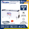FRESHER ตู้แช่ไอศกรีมฝากระจกโค้ง รุ่น FCG-651V ขนาด 20.3 Q พร้อมถาดสแตนเลส 10 ใบ และตะกร้าเต็มตู้