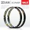 [ใหม่] ขอบล้อ ZIAN VALE สีดำ จี๊ดสุด เรืองแสงจัดๆ (รุ่นแข็ง)