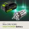 แบตเตอรี่ ขนาด 24V, ความจุ 4 แอมป์