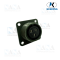 KD3102A14S-1S, Recept/Female, 3Pin, 13A