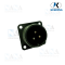 KD3102A16-10P Male//Recept, 23A, 3Pin