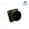 KD3102A20-23P, Recept/Male, 23A, 2Pin