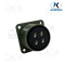 KD3102A20-4S, Flank,Recept/Female, 23A