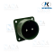 KD3102A22-1P, Recept/Male, 46A, 2Pin