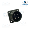 KUKDONG KD3102A22-22P, Male/Flank Recept,46A Circular Connector,