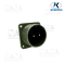 KD3102A22-8P, Recept/Male, 13A, 2Pin